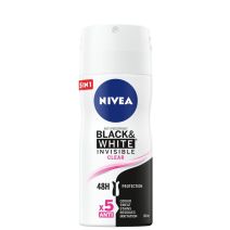 nivea black & white invisible clear antyperspirant w sprayu 100 ml    