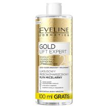 Eveline Gold Lift Expert, płyn micelarny, 500 ml