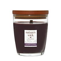 Woodwick Candela Profumata Media Wildberry & Jasmine