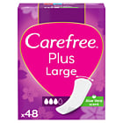 Carefree Plus Large Aloe Salvaslip 48 pz