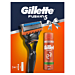 Gillette Zestaw Fusion (Maszynka Fusion5 H+1 + żel do golenia Sensitive 200 ml)