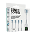 ZENT Końcówki do szczoteczki sonicznej SoniQ z włosiem DuPont 4 sztuki