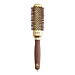 Olivia Garden Expert Blowout Shine Szczotka do modelowania Wavy Bristles Gold & Brown, 35 mm
