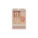 LIFE Make-up Set Zestaw pędzli do makijażu twarzy z gąbką