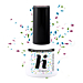 Hi Hybrid Top No Wipe Blue Fireworks 5ml