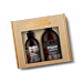 Laq Zestaw Ryszard z Bieszczad, czarny mat (szampon 300 ml + żel 500 ml)