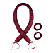 Cat&Cat Wałek do kręcenia włosów 4cm burgundy 1 szt.