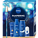 Nivea Zestaw Beauty Collection: Deo AP 50 ml + Mleczko 250 ml + SG 250 ml + Krem do rąk