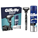 Gillette Zestaw Dla Mężczyzn Mach3 Charcoal maszynka mach3 +1 ostrze + żel 