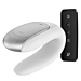 Satisfyer Double Fun Connect App White masażer intymny dla par