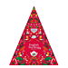 English Tea Shop Herbata BIOAdvent Calendar Triangular Red 25 Piramidek