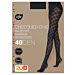 Life Rajstopy damskie Checqued Chic 40 Den Rozm. 4 Nero