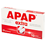 Apap Extra 500 mg + 65 mg 10 Tabletek powlekanych 