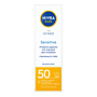 Nivea Sun UV Face Sensitive SPF50 przeciwsłoneczny Krem do twarzy dla skóry wrażliwej 