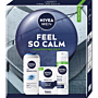 Nivea Zestaw Feel So Calm: SG 250 ml + Pianka do golenia 200 ml + Balsam A/S 100 ml