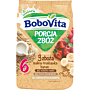 Bobovita Kaszka Porcja Zbóż Mleczna 3 Zboża, Malina, Truskawka, Banan