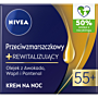 Nivea Przeciwzmarszczkowy + rewitalizujący Krem na noc 55+ 