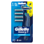 Gillette Sensor3 Plus Comfort Maszynka do golenia + wkłady, 4 szt