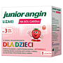 Junior-angin, Lizaki na ból gardła dla dzieci od 3. roku życia, Smak truskawkowy