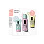 Clinique Zestaw Skinschool Cleanser Refresher 3 Steps