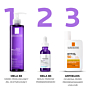 La Roche-Posay Mela B3 Mikro-peelingujący żel oczyszczający