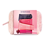 Caudalie Winter Pouch Zestaw: VinoHydra nawilżający żel myjący 30 ml + VinoHydra Krem intensywne nawilżenie 15 ml + Balsam do ust 4,5 g + Szampon 30  ml