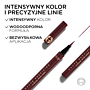L'Oreal Haute Precision Eyeliner w płynie, Bordeaux Cashmere 