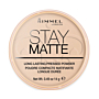 Rimmel Stay Matte Puder do twarzy, 003 Peach Glow