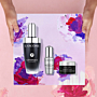 Lancôme Zestaw: Serum Génifique + Krem pod oczy Advanced Genifique + Serum pod oczy Yeux Light-Pearl