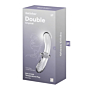Satisfyer Masażer Double Crystal Transparent 