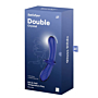 Satisfyer Masażer Double Crystal Light Blue 