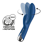 Satisfyer Spinning Rabbit 1 Blue - masażer intymny 1 szt.