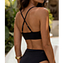 Cenesti Góra Bikini Elegant V-Neck, S