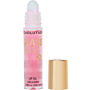 Makeup Revolution Glass Kiss Roller Ball Lip Oil Olejek do ust Fairytale Peach Shimmer, 5,5 ml
