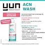 Yun Acn Wash Żel Oczyszczający do Mycia Twarzy Prebiotyczny 150 ml 