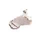 GOSH Forever Eye Shadow Wodoodporny cień do powiek w ołówku 01 Silver Rose 1,5g
