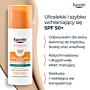 Eucerin Oil Control SPF 50+ Dry Touch Żel-krem ochronny koloryzujący Light, 50 ml
