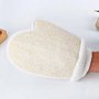 Many Beauty Loofah Exfoliating Bath Mitt peelingująca rękawica do ciała, luffa i bawełna