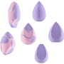 Boho Beauty Zestaw 6-ciu gąbek do makijażu, Lilac Rose