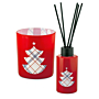 Aroma Home Christmas Joy Box Apple & Cinnamon (świeca  + patyczki )