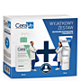 CeraVe Zestaw: Oczyszczający żel do mycia + Nawilżający krem do twarzy