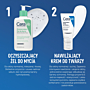 CeraVe Zestaw: Oczyszczający żel do mycia + Nawilżający krem do twarzy