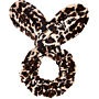 Glov Bunny Ears Panther Opaska kosmetyczna