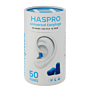 Haspro Tube, Stopery do uszu piankowe, Kolor niebieski