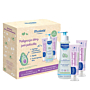 Mustela Zestaw Pielęgnacja skóry pod Pieluszką(Krem do Przewijania 2X100Ml+Woda Oczyszczająca )