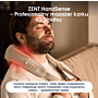 ZENT HandSense Masażer 6D Shiatsu do karku i pleców z podgrzewaniem do 45°C, hands-free