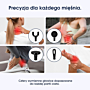 ZENT ErgoSense Masażer do pleców i ciała z ergonomicznym uchwytem, masażer perkusyjny