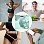Medi Sleep Waga łazienkowa analityczna smart 180kg bluetooth
