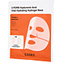 Cosrx PDRN Hyaluronic Acid Vital Hydrating Hydrogel Mask, Zestaw Nawilżających Masek Hydrożelowych, 3szt