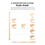 Jung Saem Mool Skin Nuder Cushion Refill Included, Nawilżający podkład w gąbce + napełnienie, SPF50, Pink Light